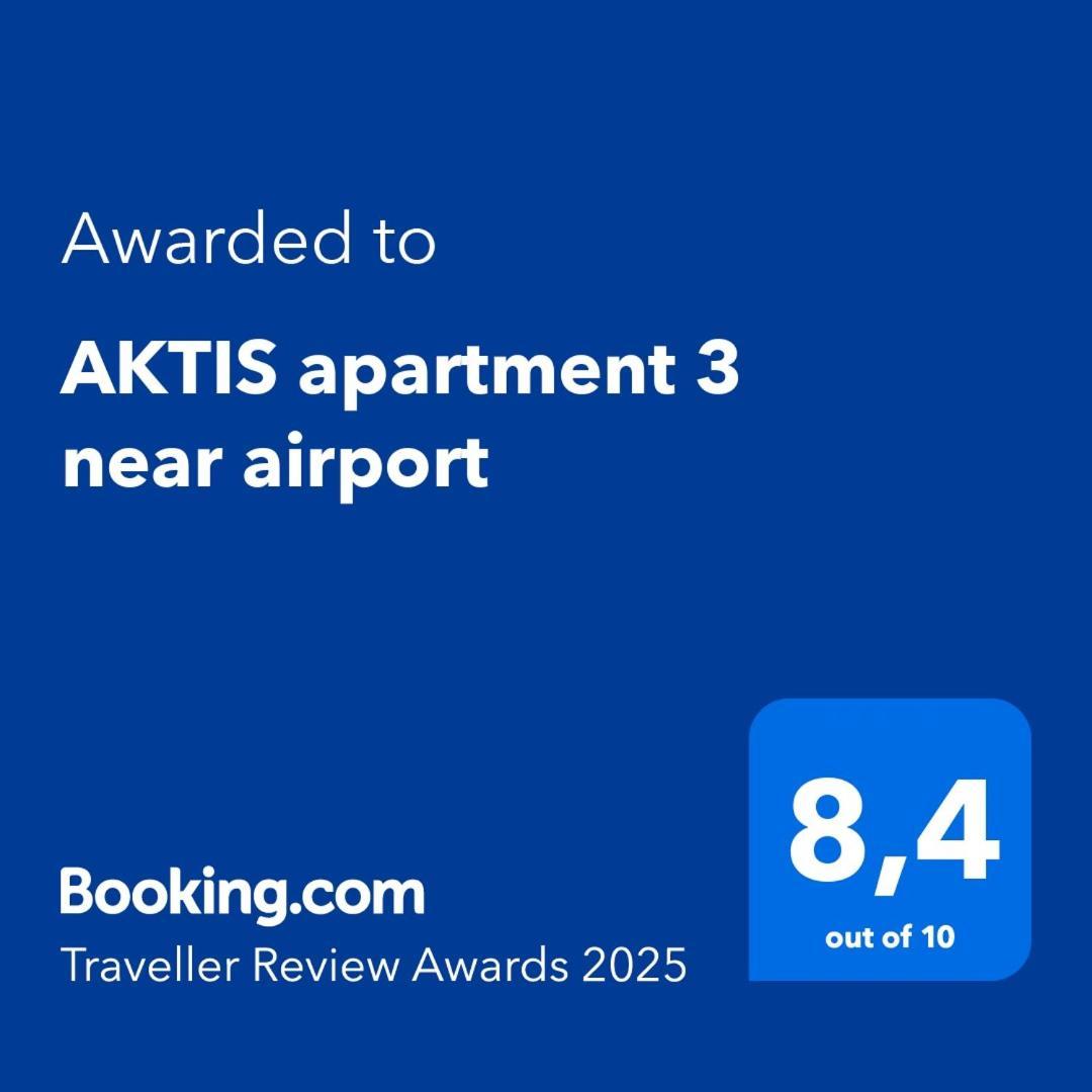 Aktis Apartment 3 Near Airport Artemida  Exteriör bild